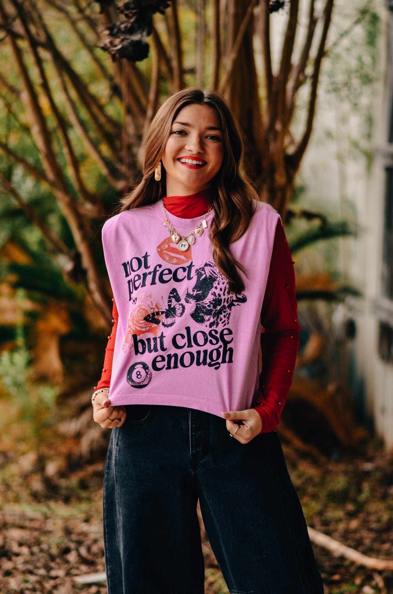 Not Perfect Muscle Tee