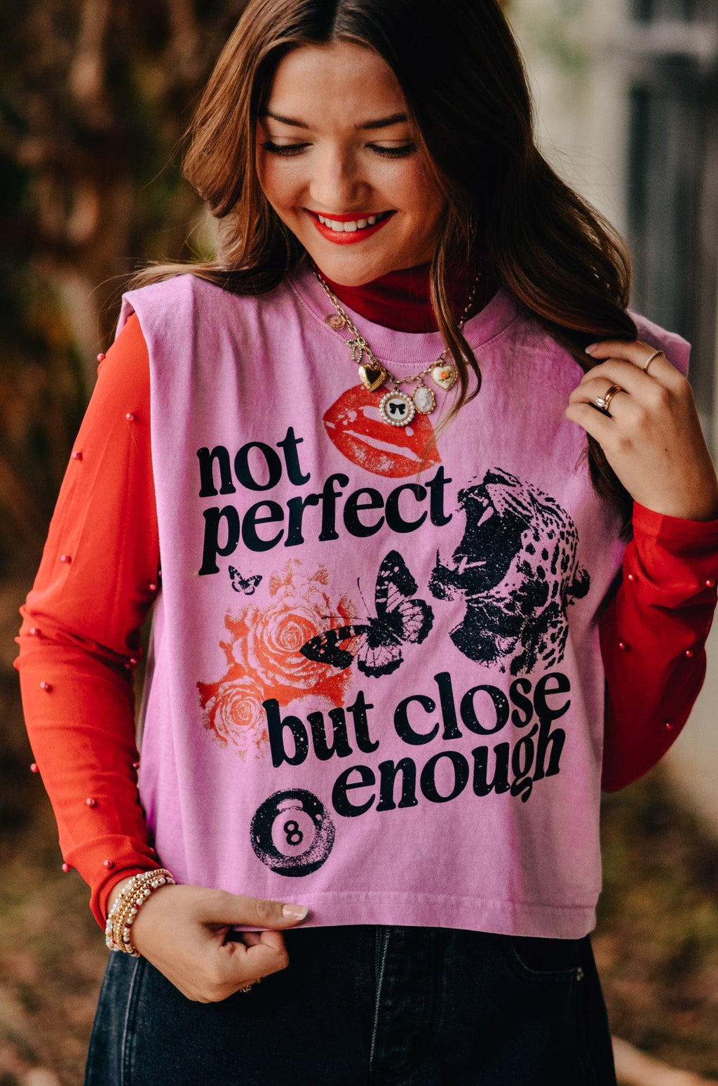 Not Perfect Muscle Tee