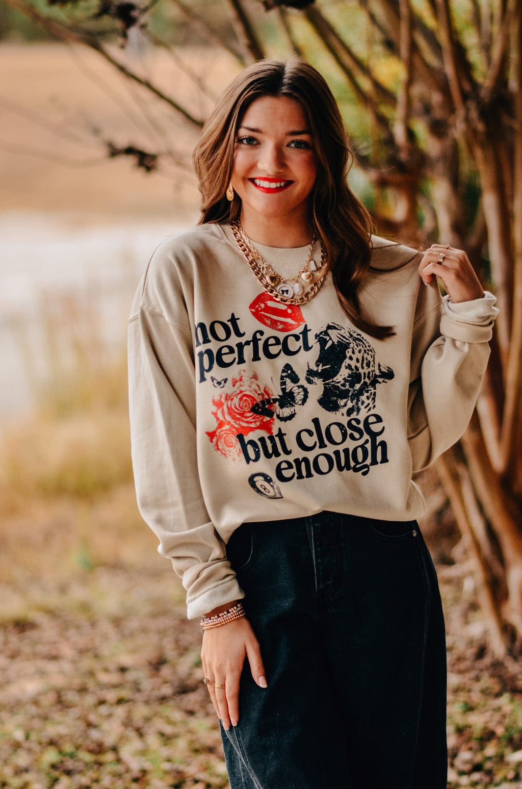 Not Perfect Sweatshirt