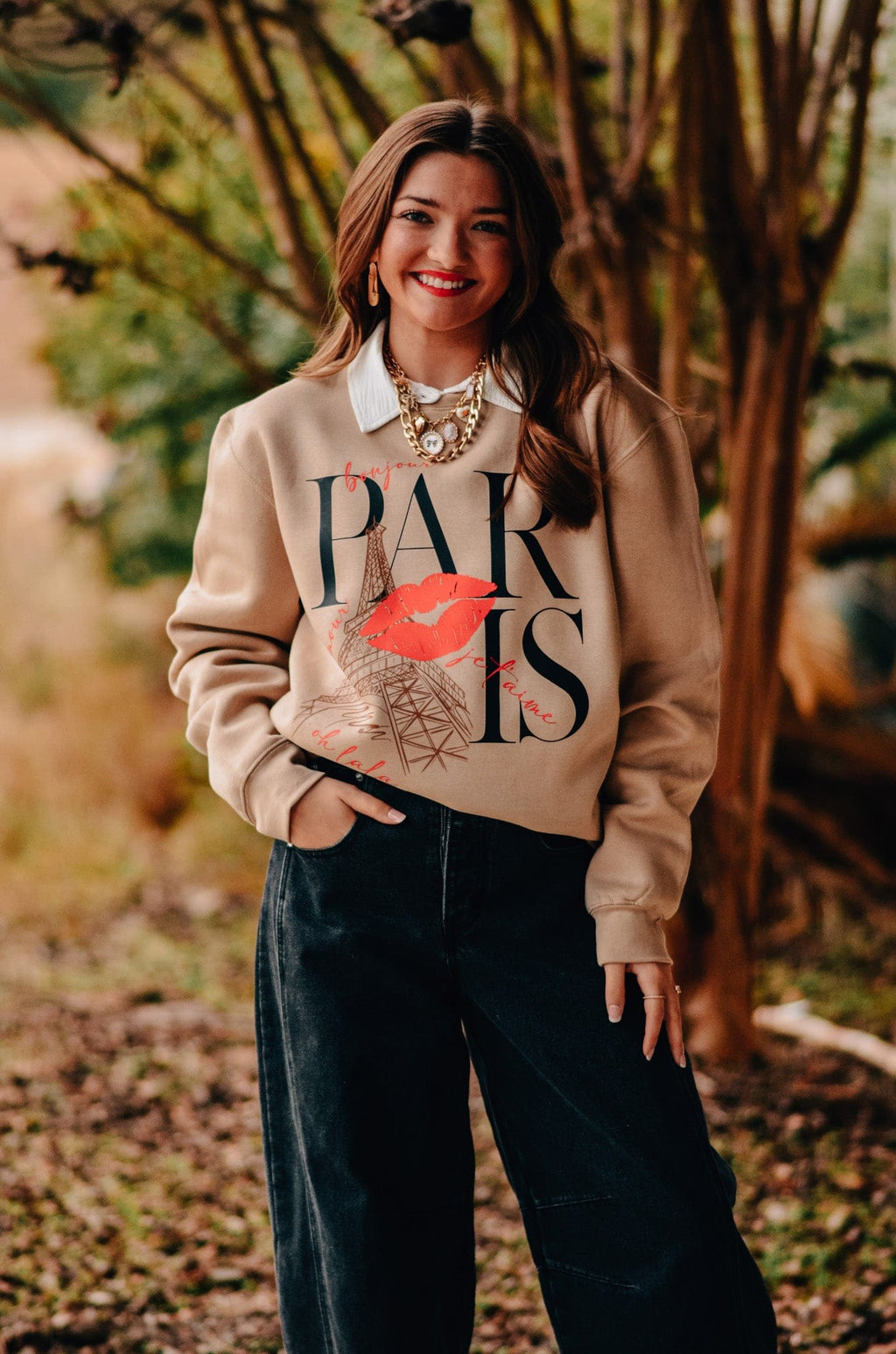 Paris Kiss Sweatshirt