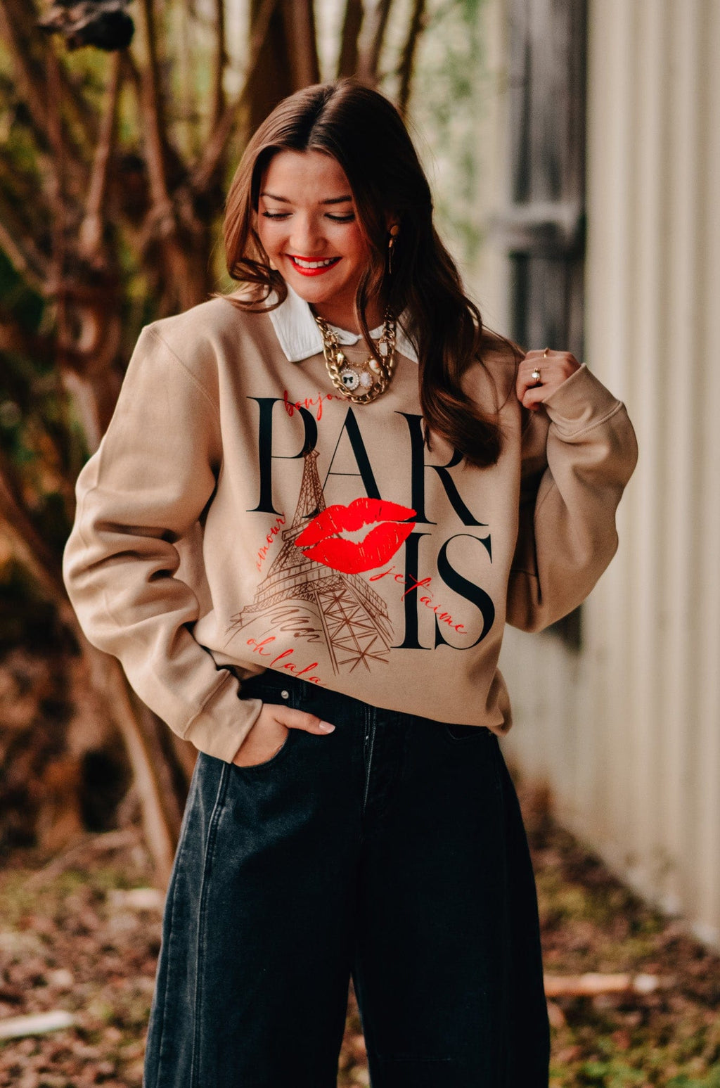 Paris Kiss Sweatshirt