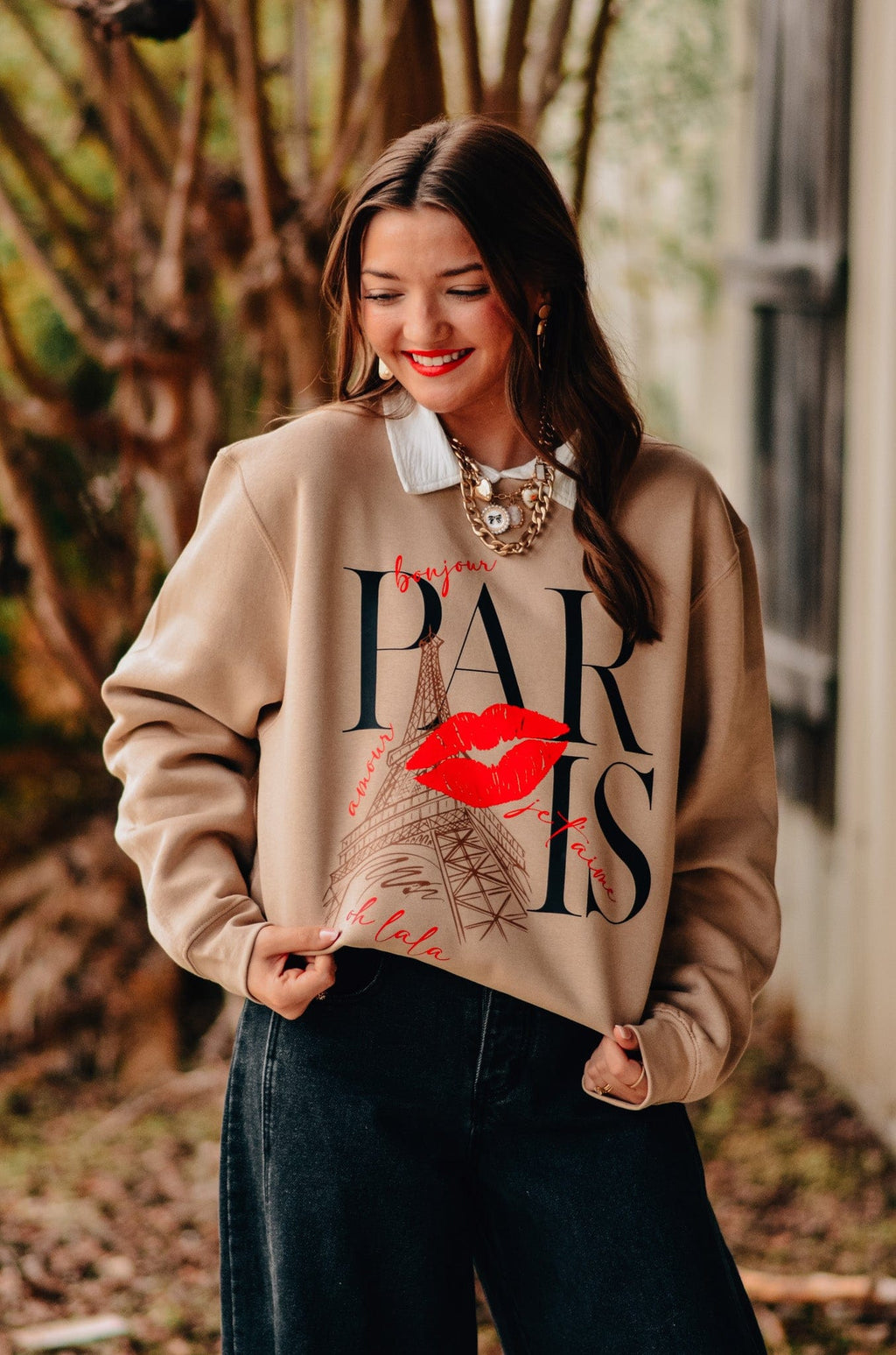 Paris Kiss Sweatshirt