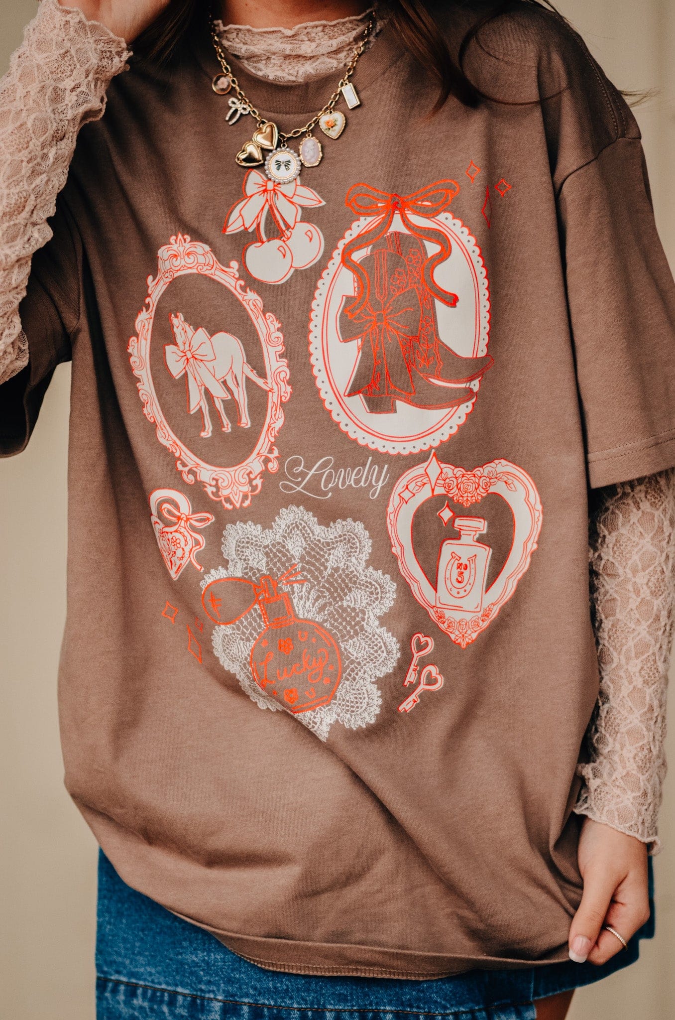 Luck and Love Tee