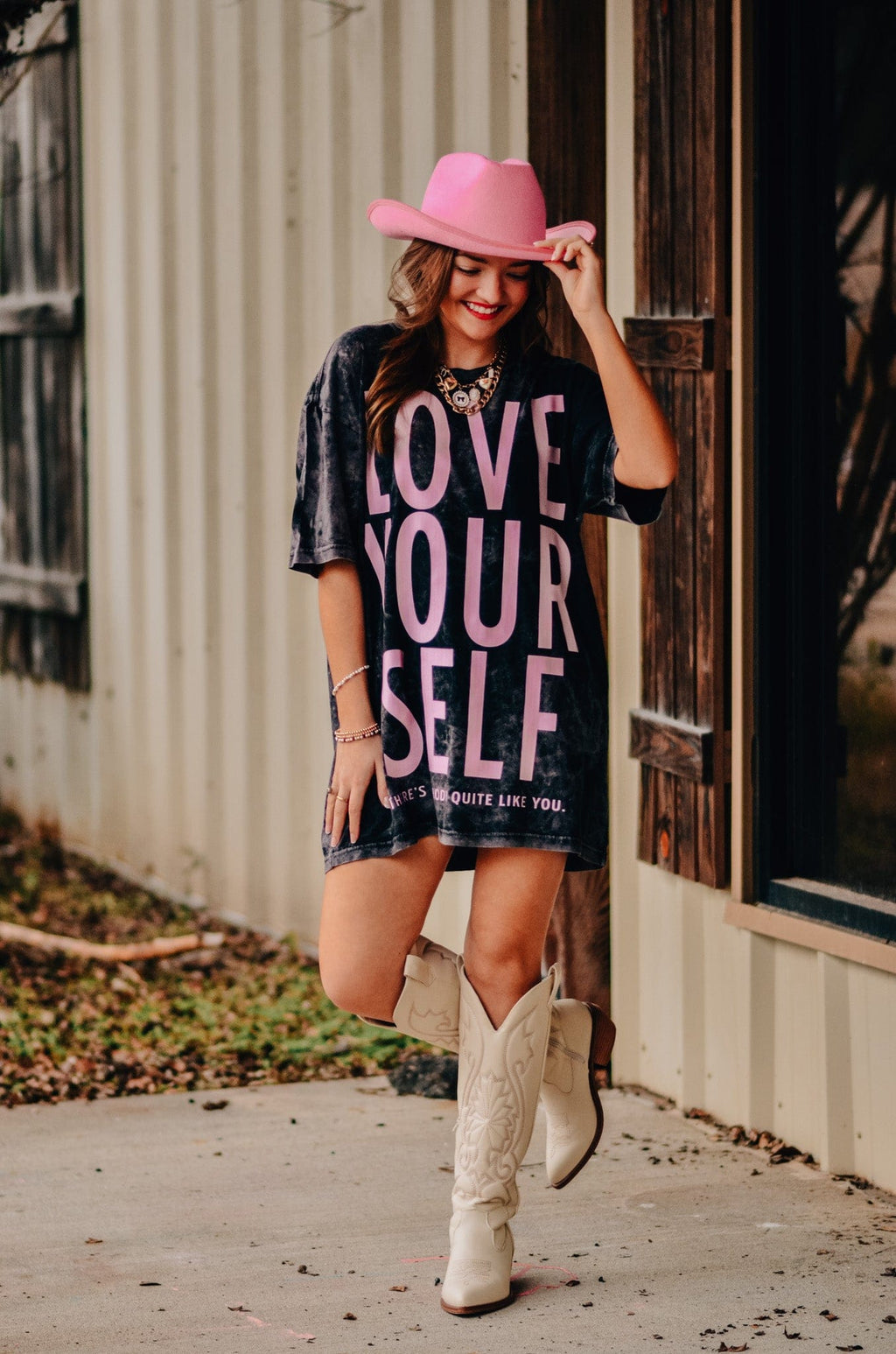 Love Your Self Vintage Wash Tee