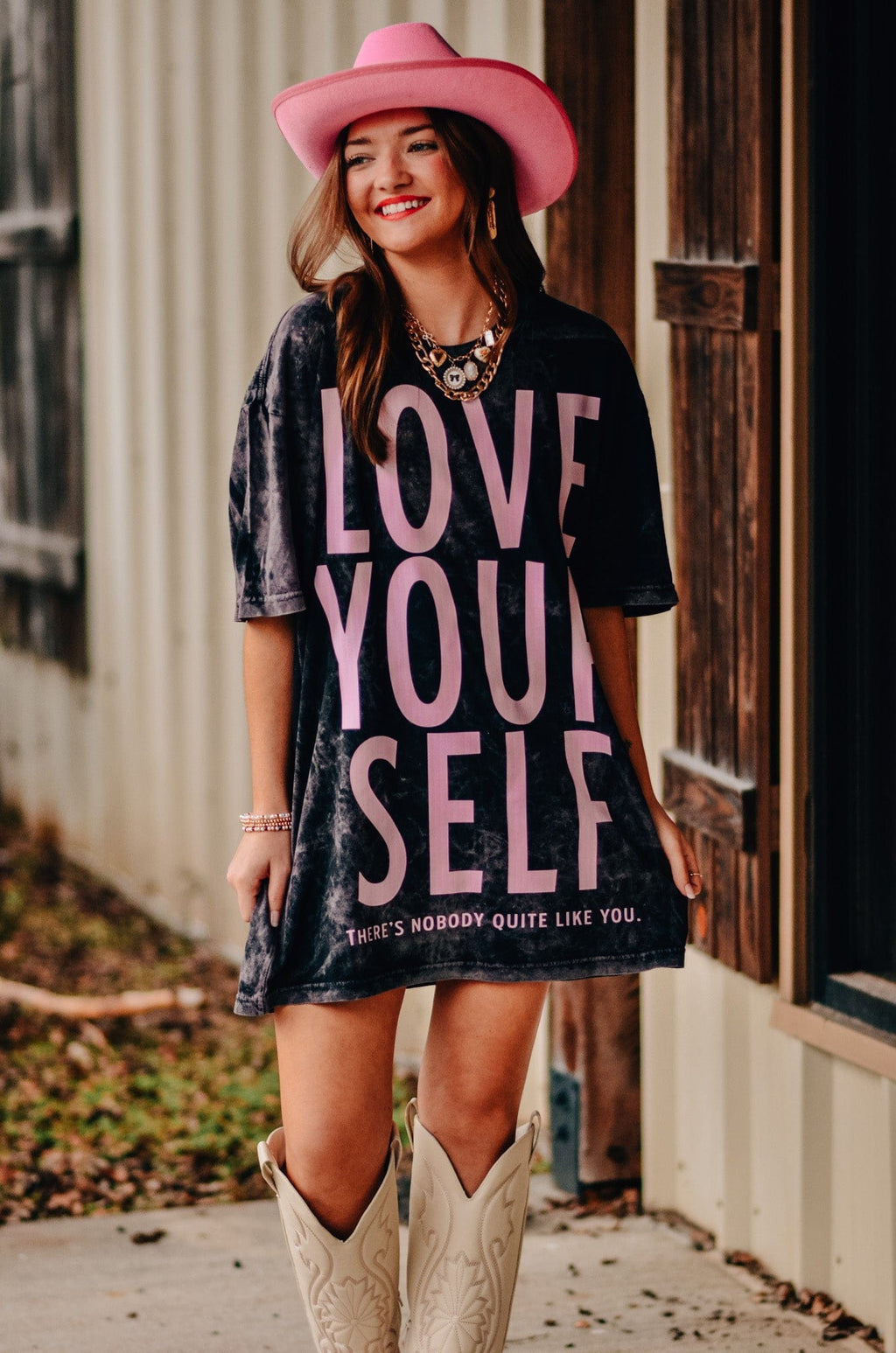Love Your Self Vintage Wash Tee