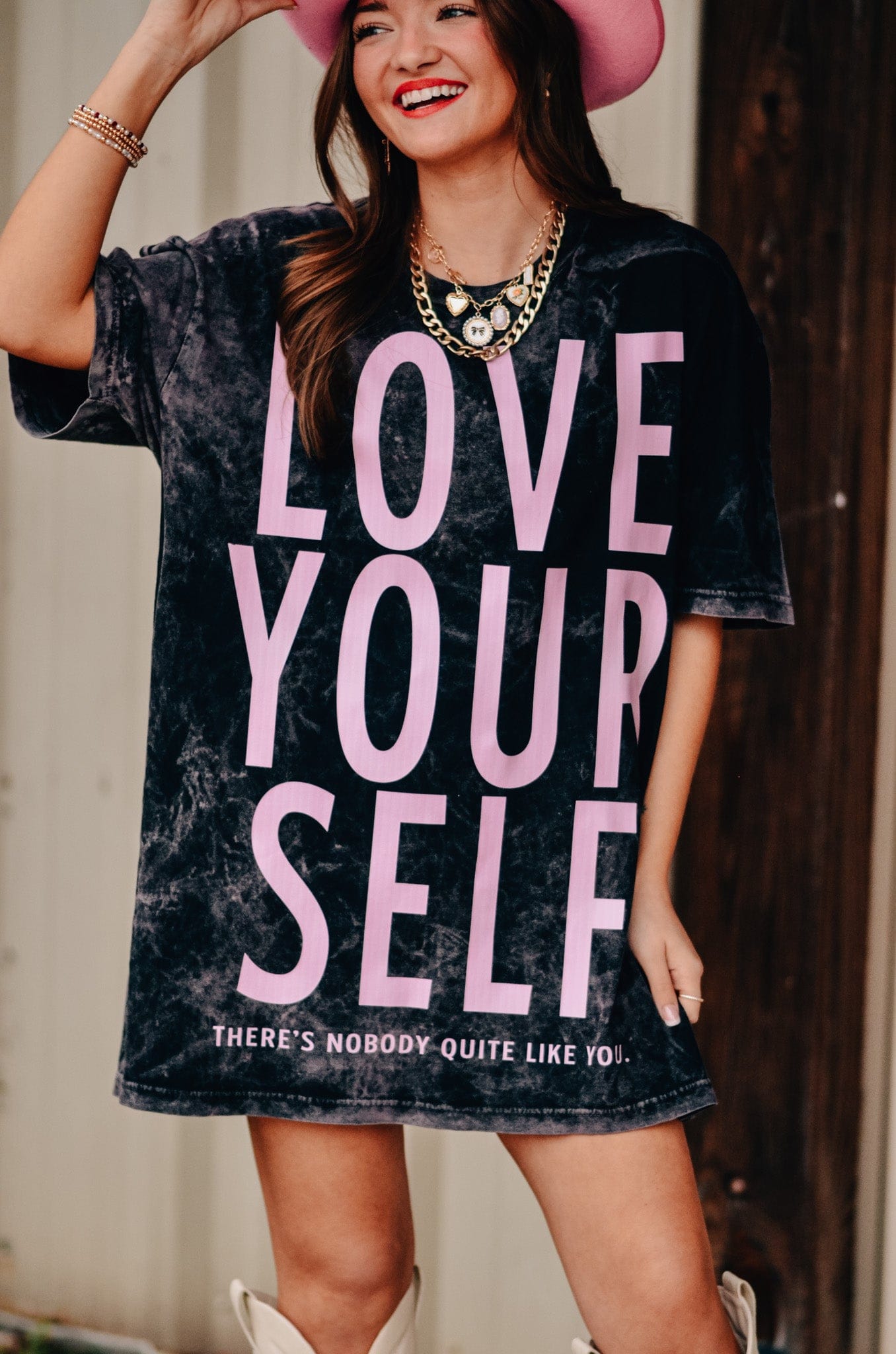 Love Your Self Vintage Wash Tee