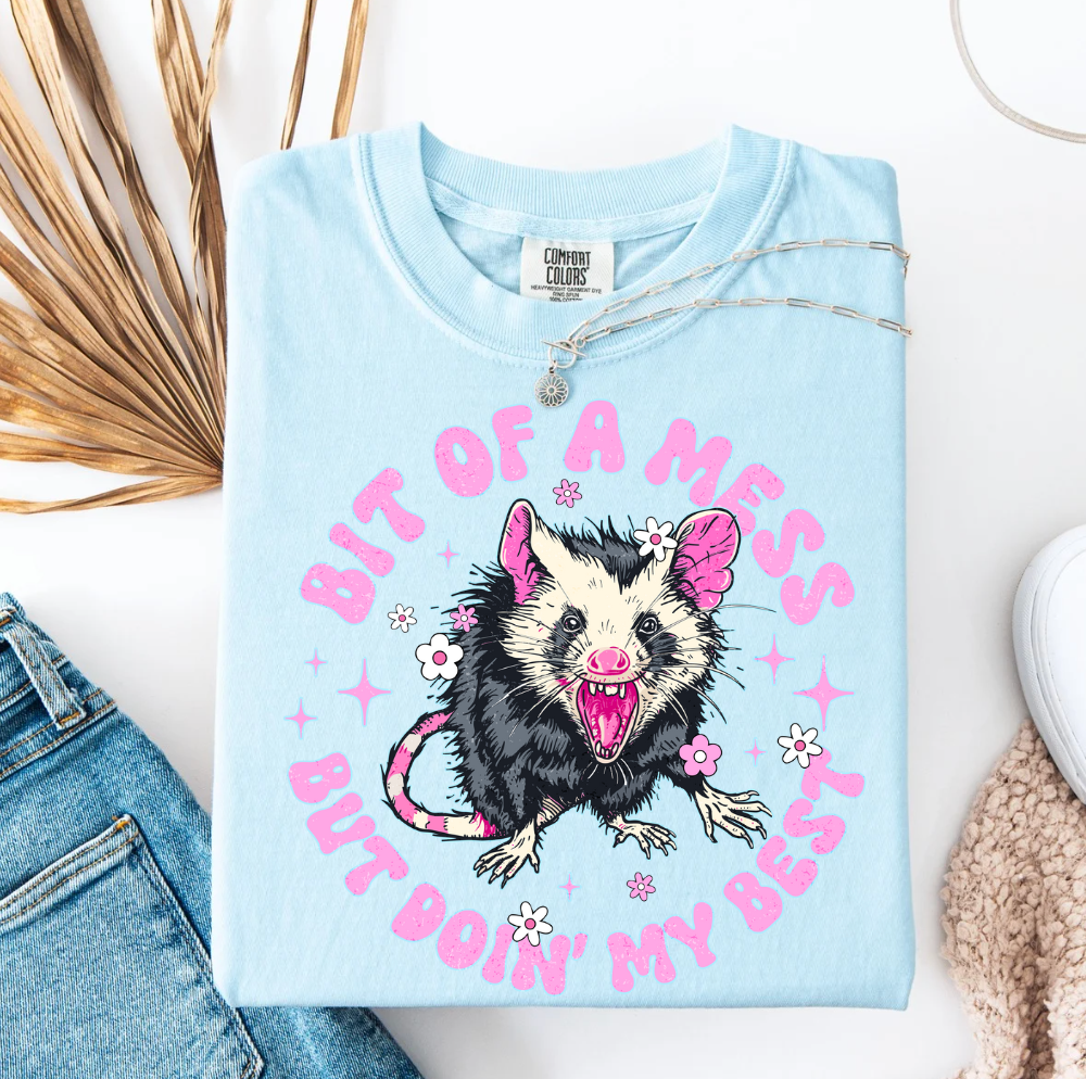 Bit of A Mess Graphic Tee