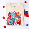 Checker America Graphic Tee