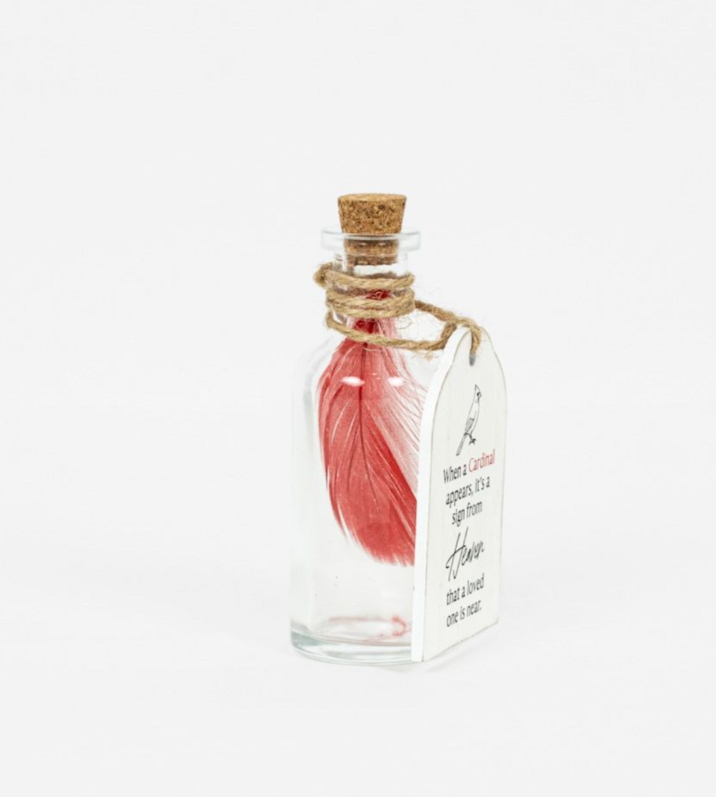 Cardinal Message in a Bottle