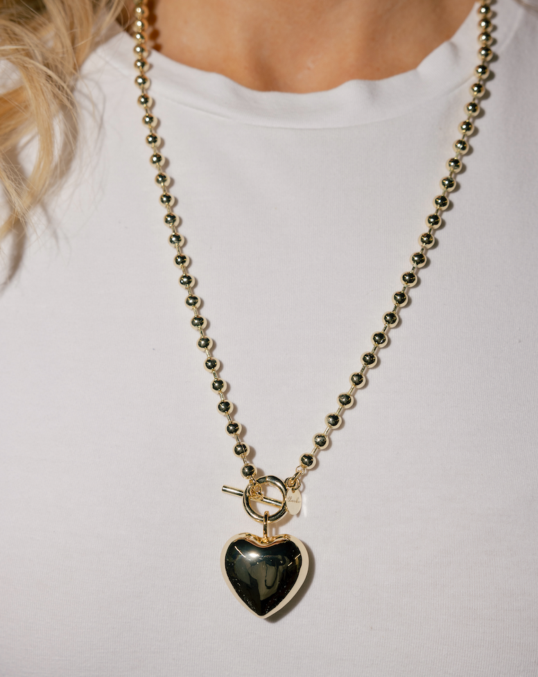 Puffy Heart Charm