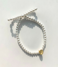 On Knox Bow Bracelet in Pearl