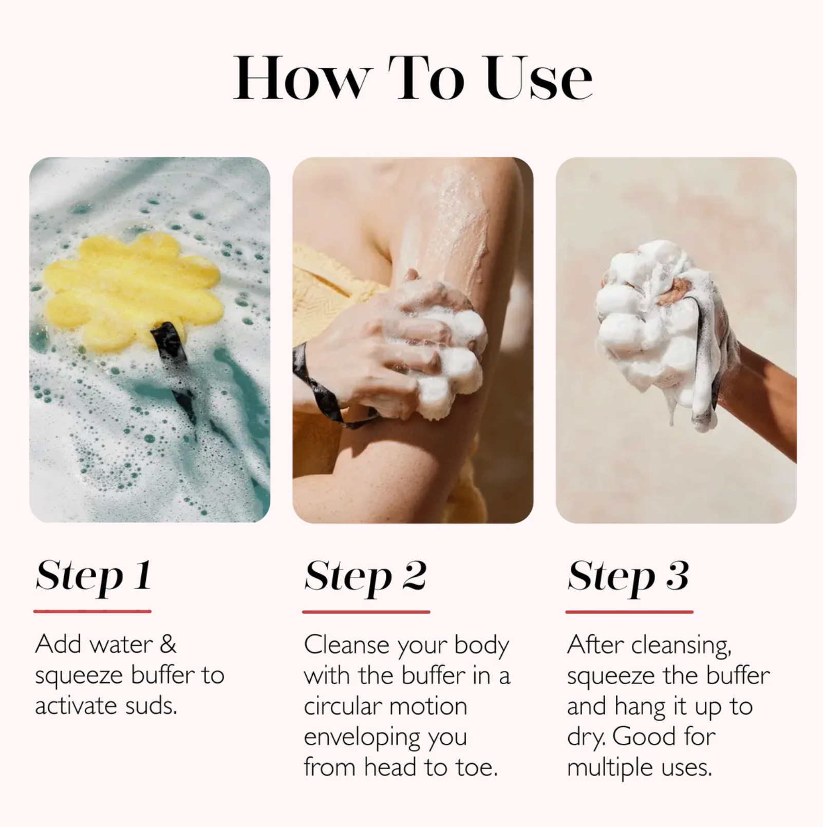 Wild Flower Soap Sponge - 5 Scents