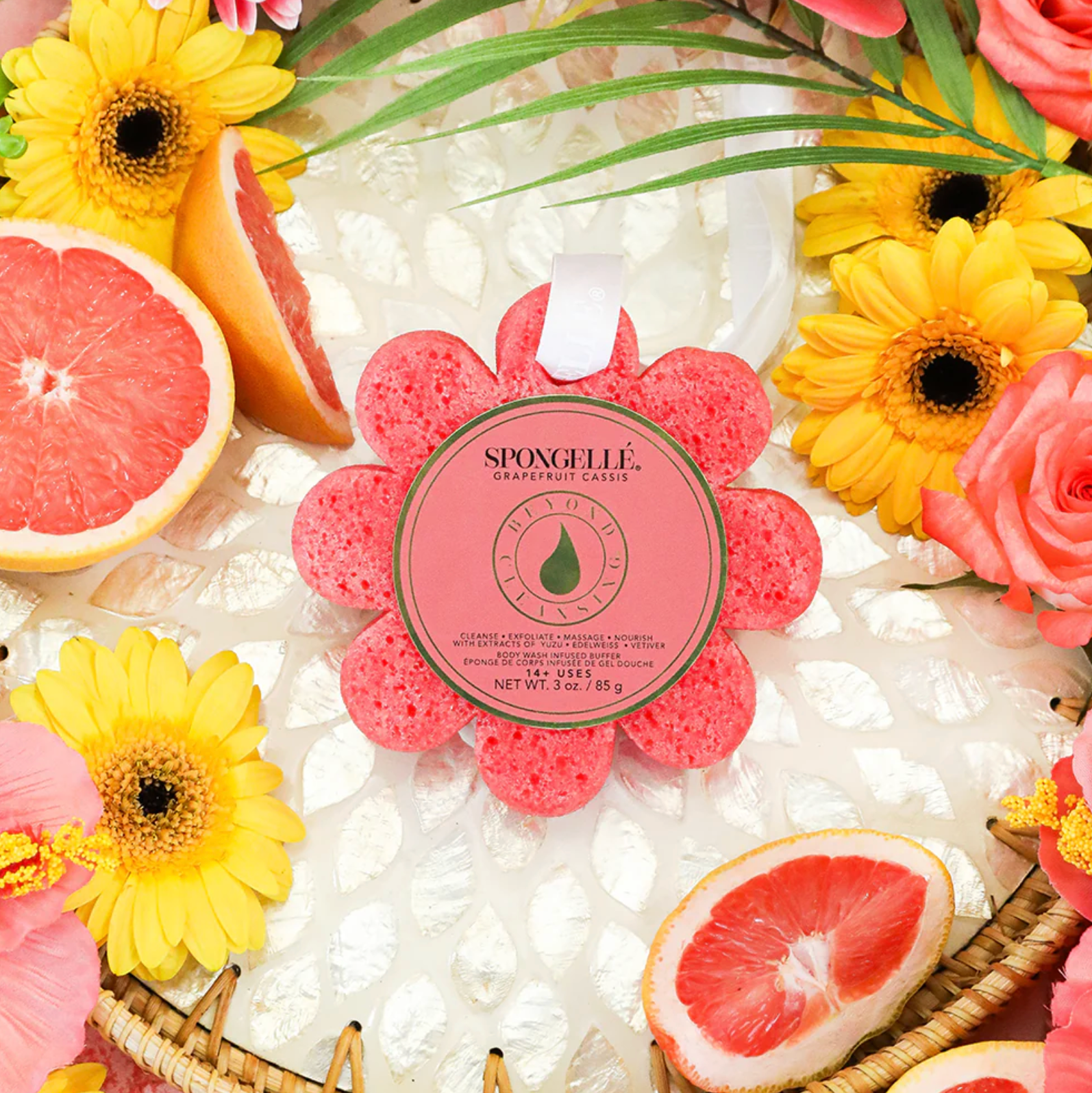 Wild Flower Soap Sponge - 5 Scents