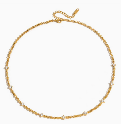 Dainty Chain Layering Waterproof Necklaces
