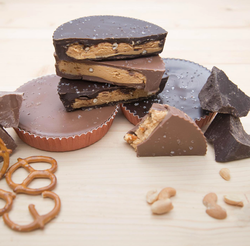 Oversized Stuffed Pretzel PB Cup
