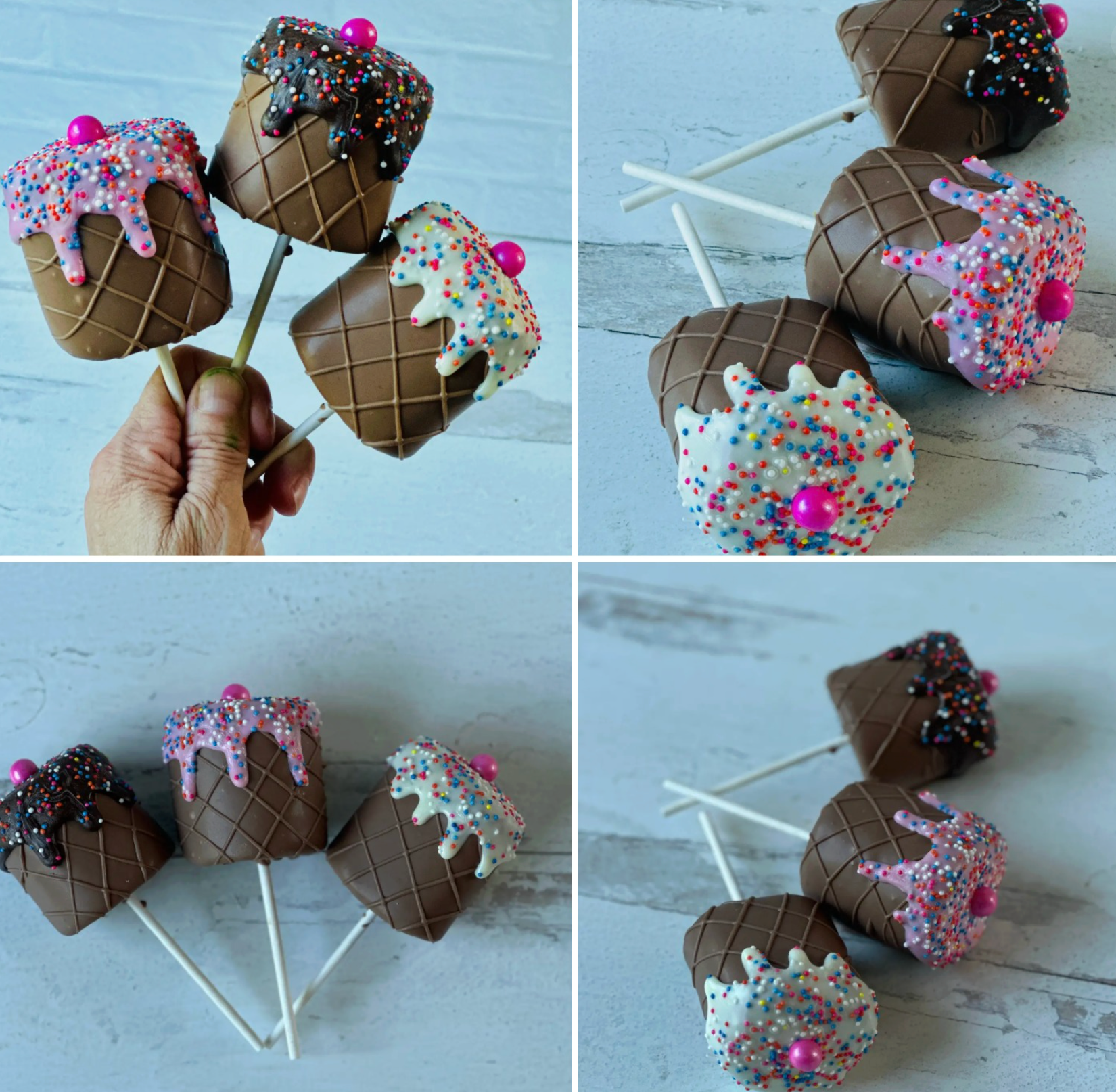 Jumbo Chocolate Dipped Marshmallow