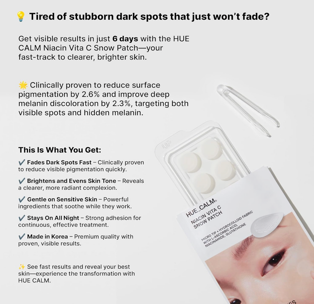 Hue Calm Niacin Vita C Snow Patch