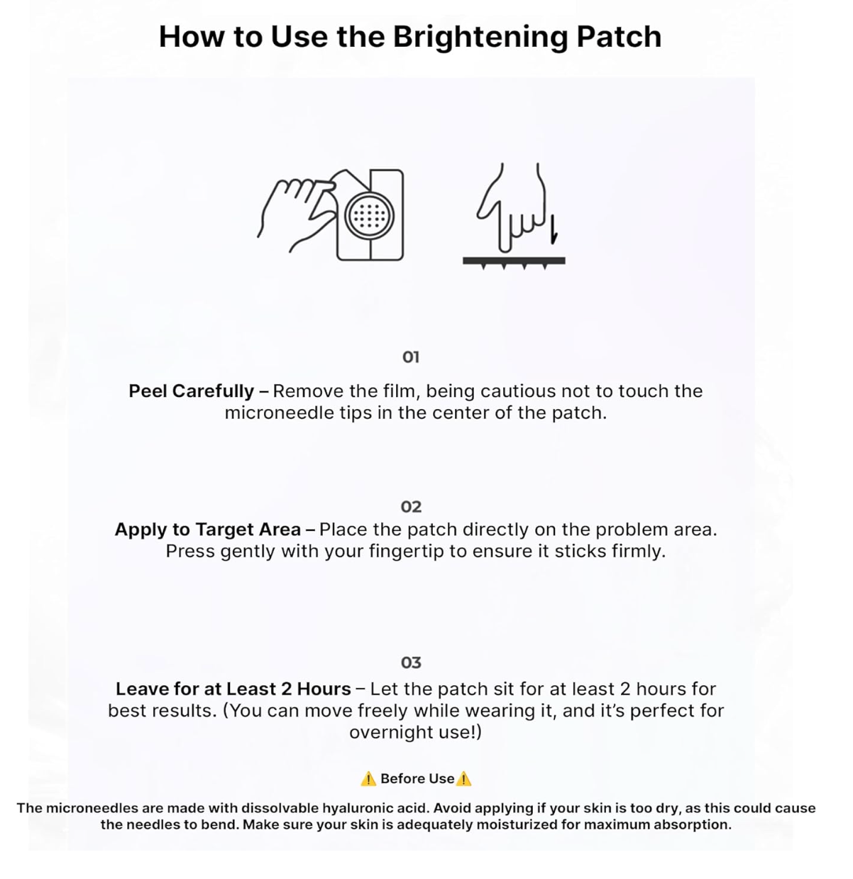 Hue Calm Niacin Vita C Snow Patch