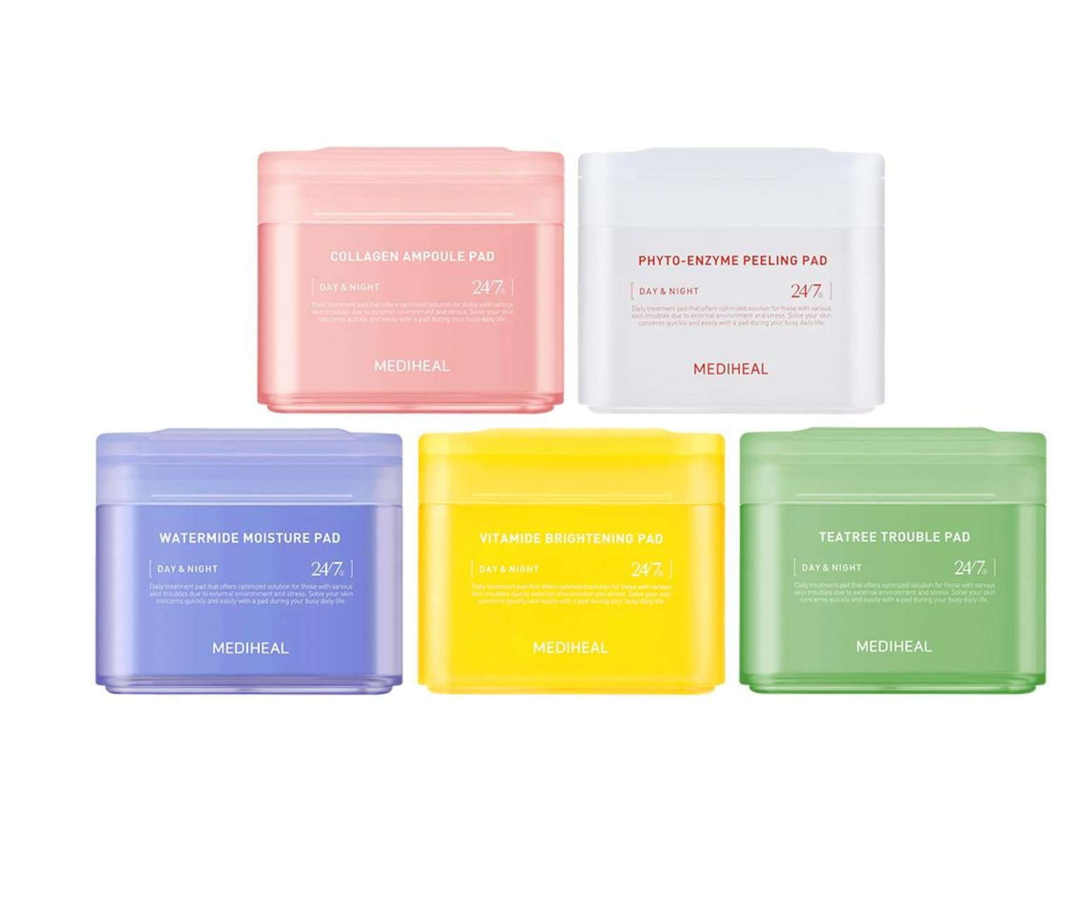 Mediheal 24/7 Day And Night Toner Pad 100Pc