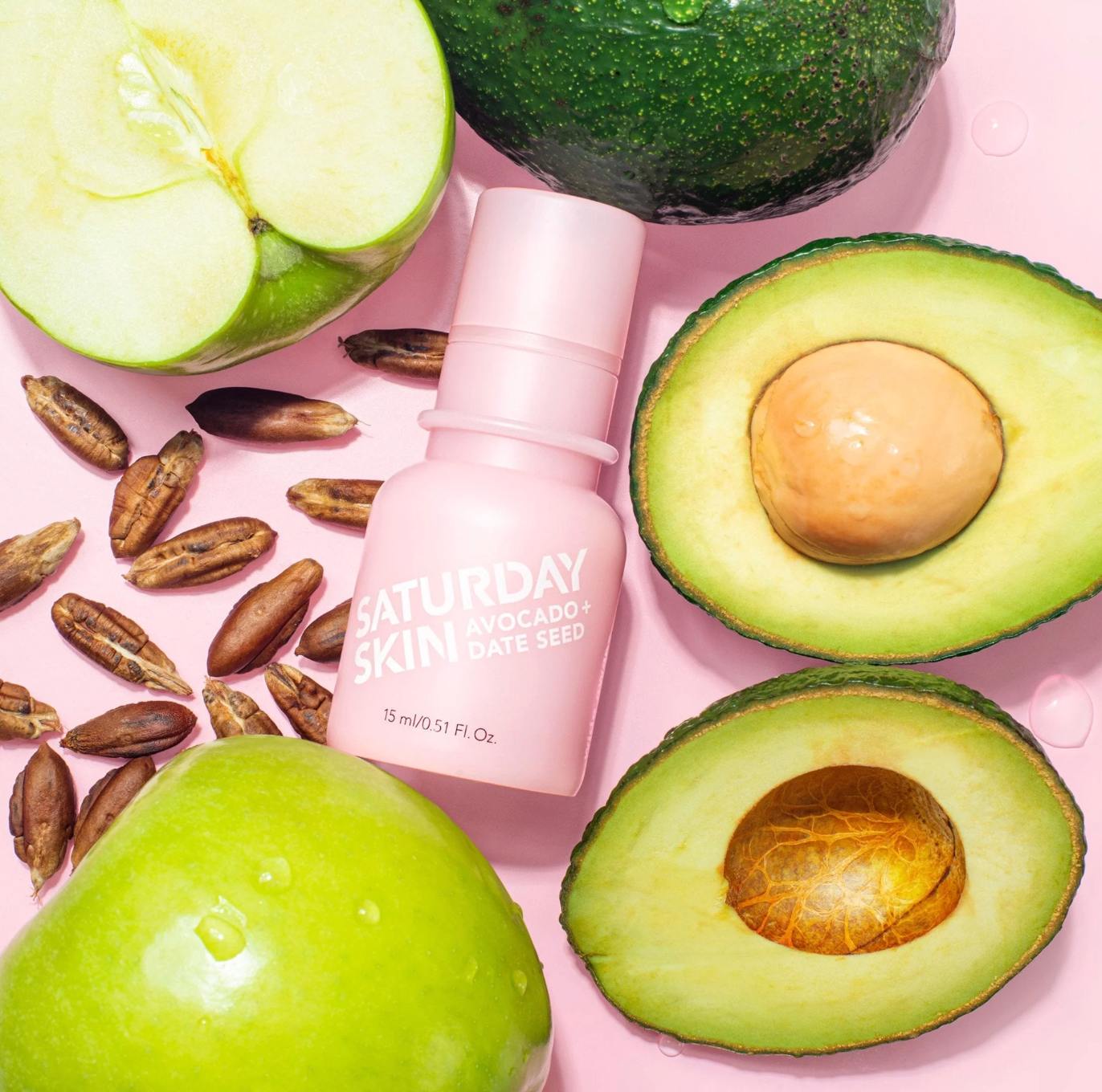 Saturday Skin Avocado Date Seed Wide Awake Brightening Eye Cream