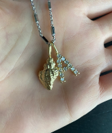 Bermuda Conch Shell Charm