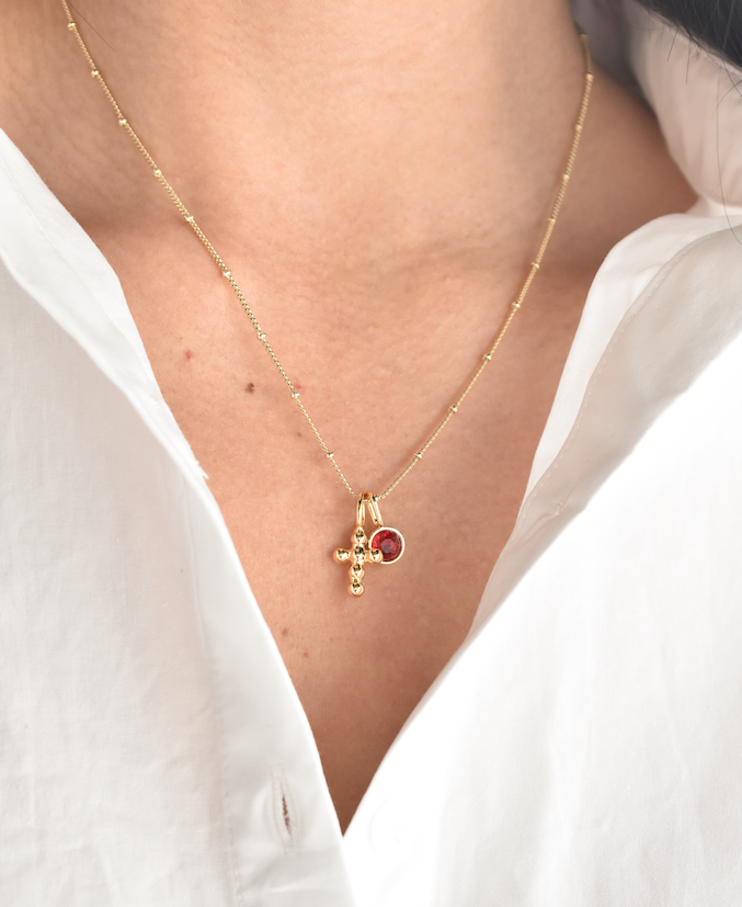 Bezel Set Birthstone Charms