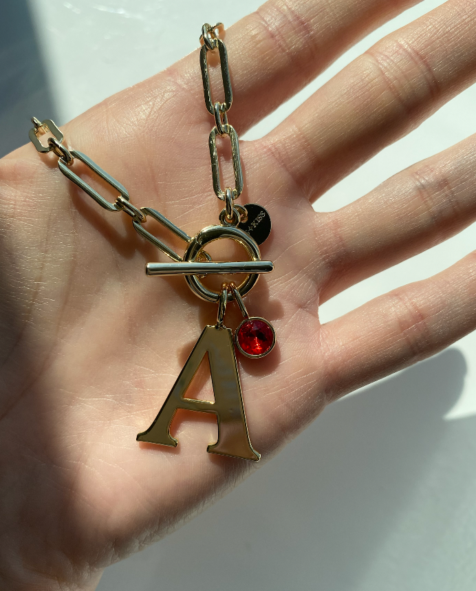 All-American Initial Charm