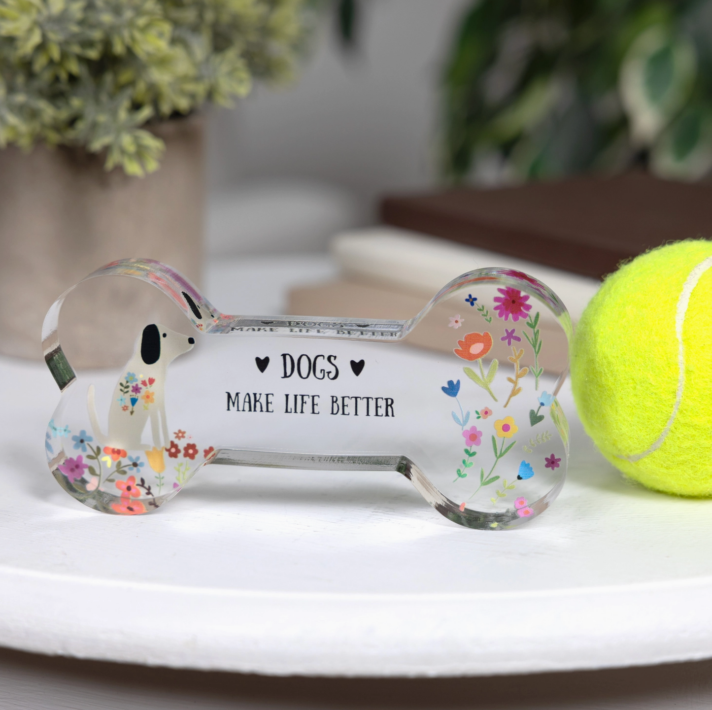 5.5" Acrylic Bone Plaque