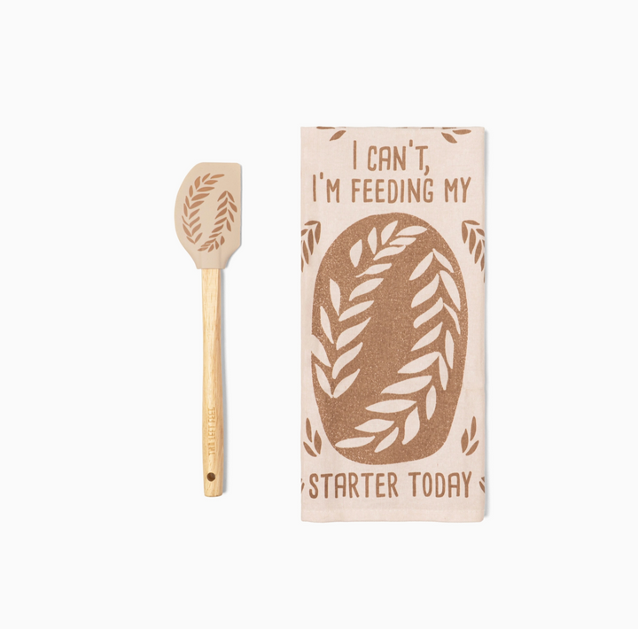The Reluctant Chef Tea Towel & Spatula Set