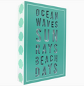 Beach Days - 4" X 6" Mdf Plaque