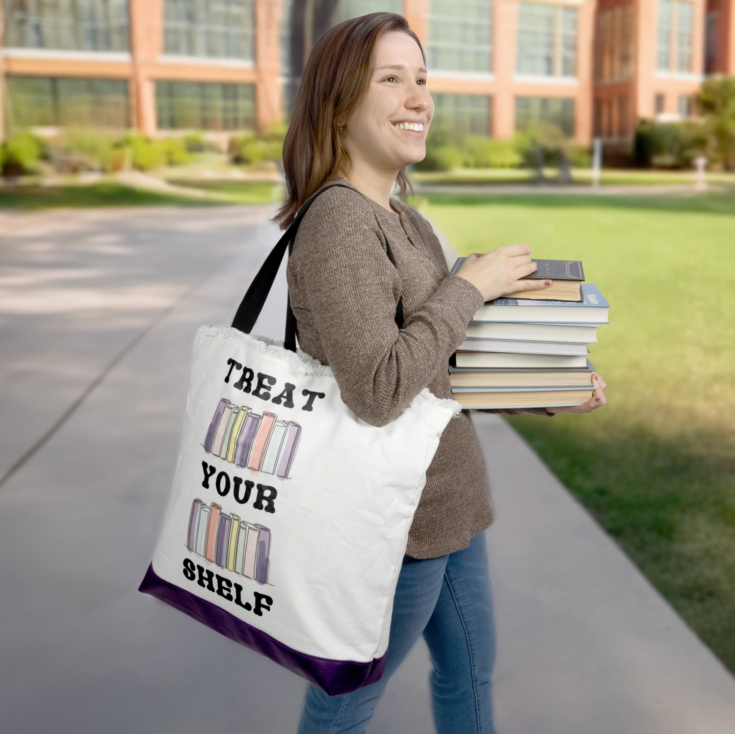 Treat Your Shelf - Canvas Tote Bag