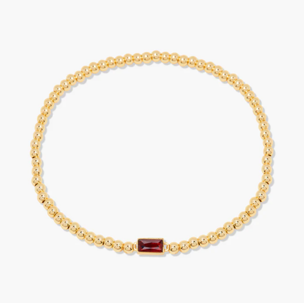 Birthstone Stretch Bracelets - Waterproof | Tarnish Free