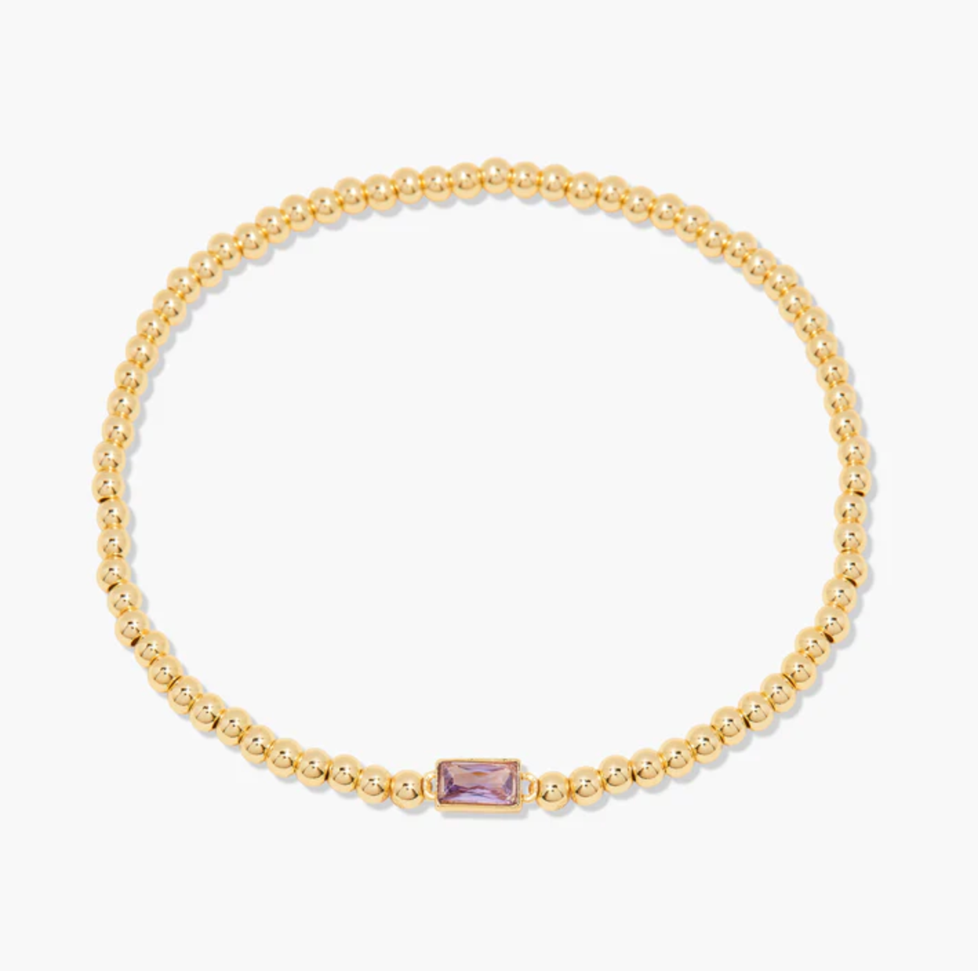 Birthstone Stretch Bracelets - Waterproof | Tarnish Free