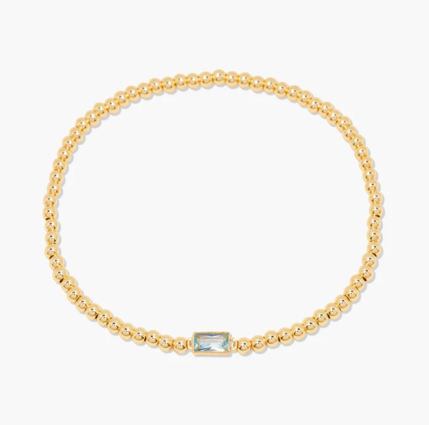 Birthstone Stretch Bracelets - Waterproof | Tarnish Free