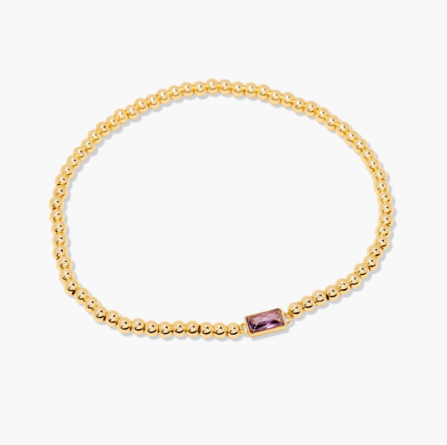 Birthstone Stretch Bracelets - Waterproof | Tarnish Free