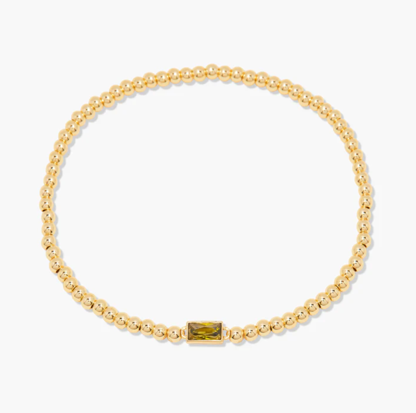 Birthstone Stretch Bracelets - Waterproof | Tarnish Free