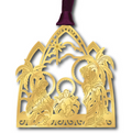 Nativity 24K Ornament