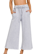 Acid Wash Palazzo Sweats