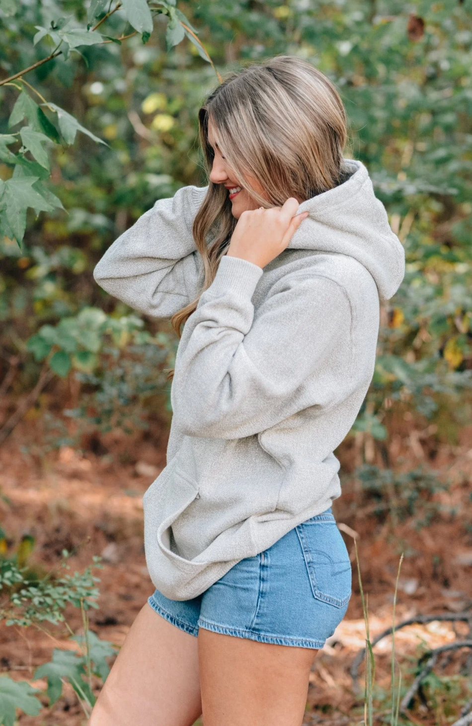 Homebody Oatmeal Knit Hoodie
