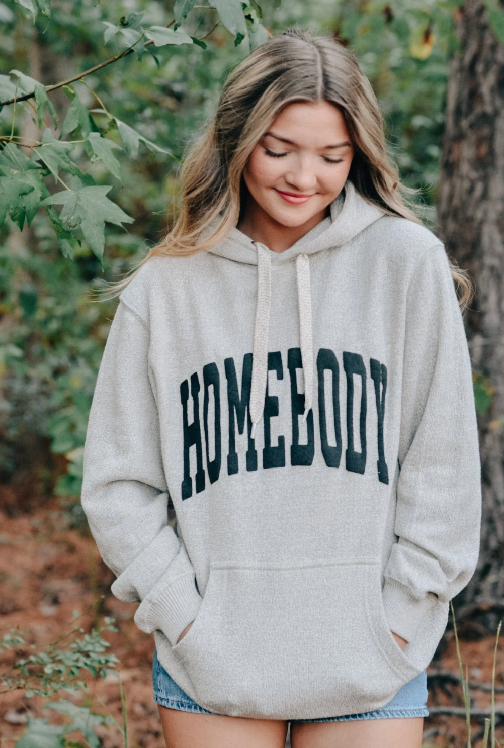 Homebody Oatmeal Knit Hoodie