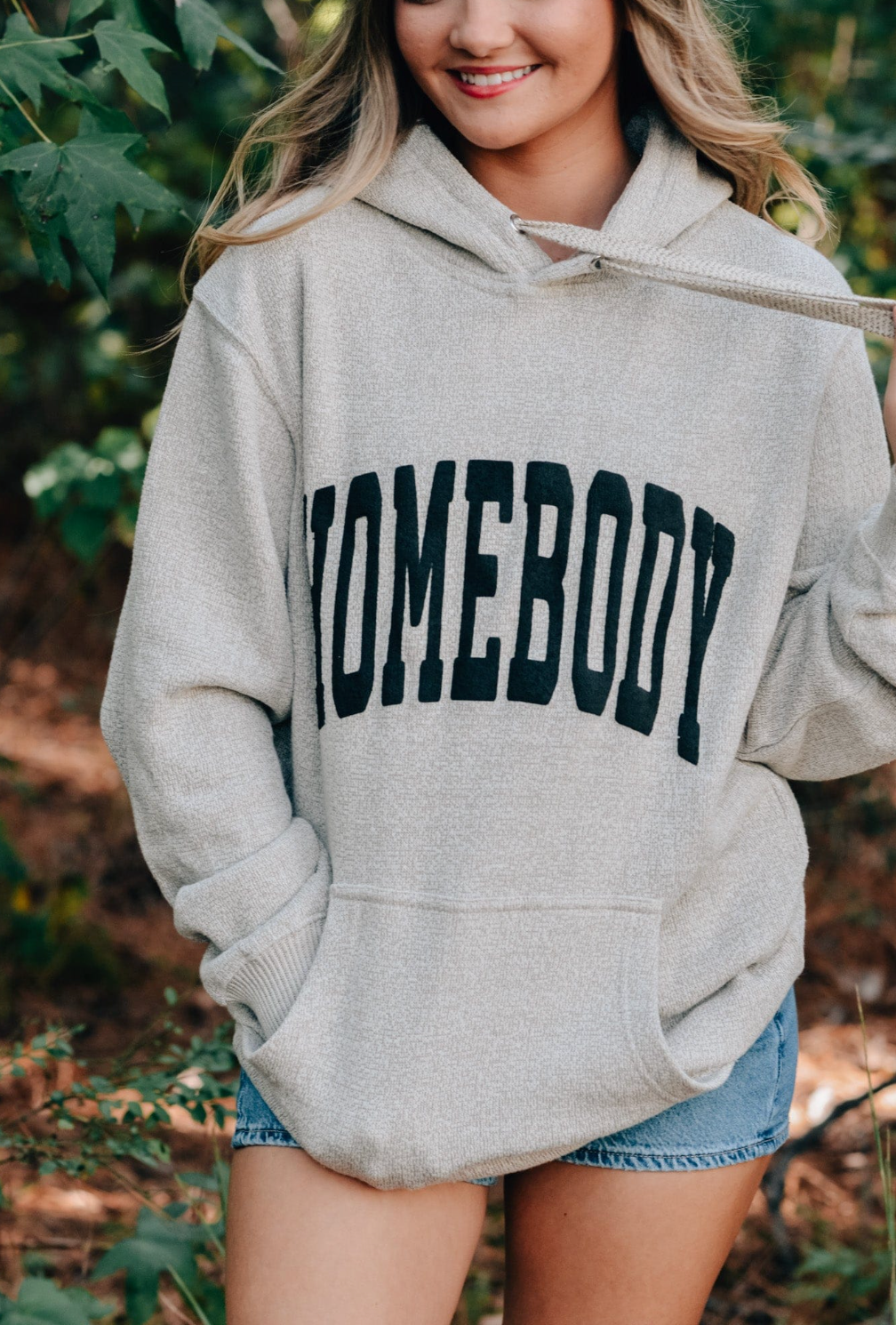 Homebody Oatmeal Knit Hoodie