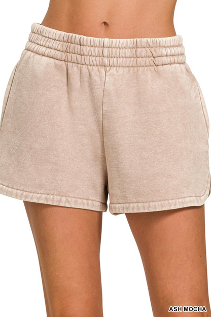 Pocket Full of Sunshine Mineral Wash Shorts