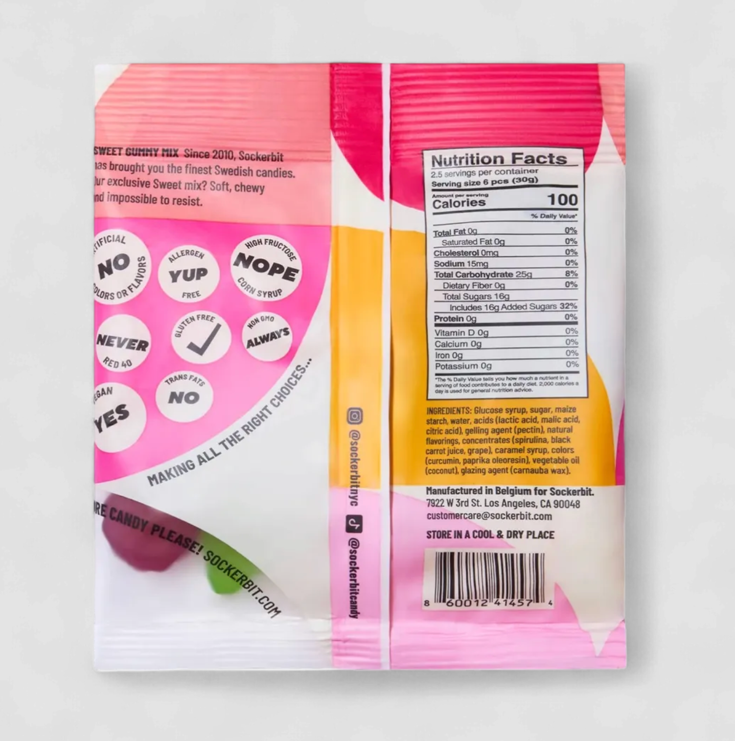 Sweet Gummy Mix Swedish Candy