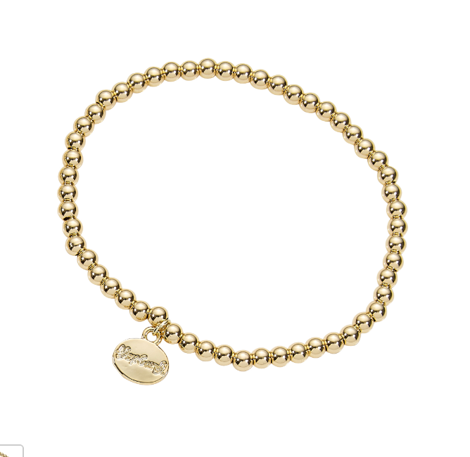Gold Ball Stretch Bracelets | Waterproof