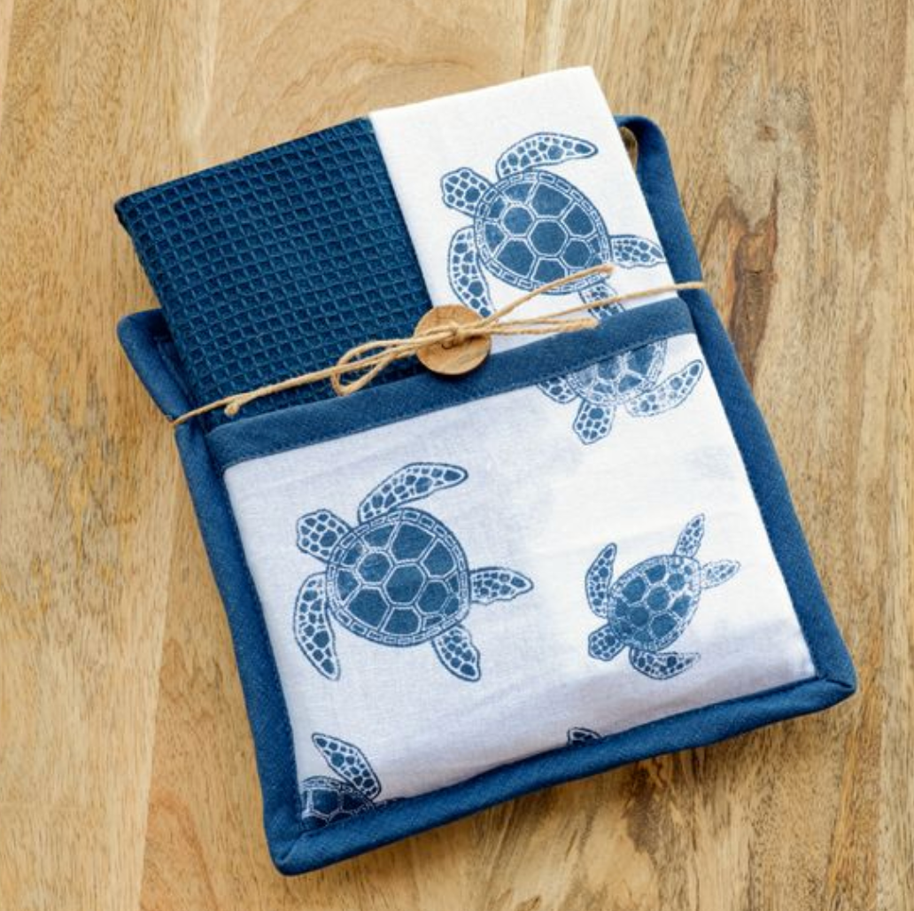 Turtle Pot Holder Set