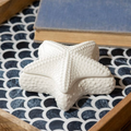 White Starfish Dish with Lid