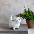 Spotted Cat Planter