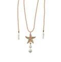 Sea Darling Starfish Rope Necklace