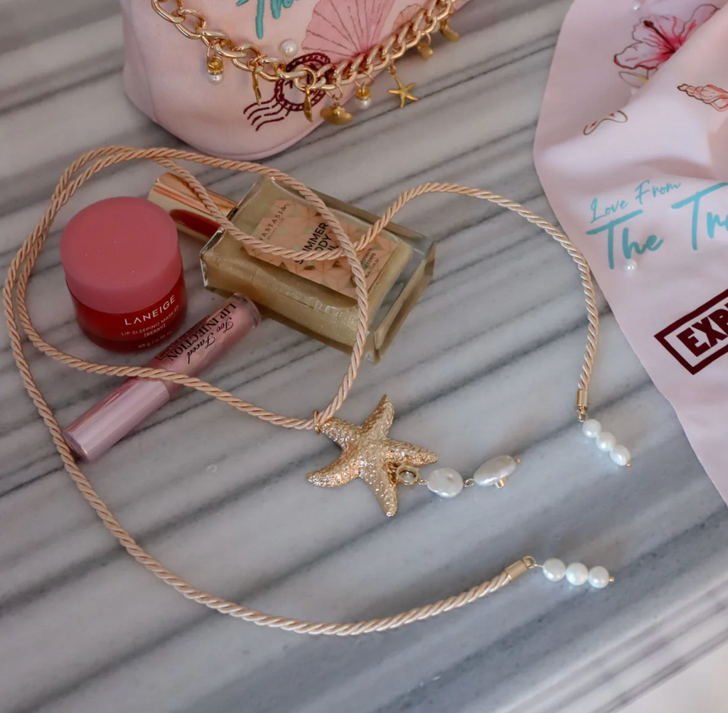 Sea Darling Starfish Rope Necklace