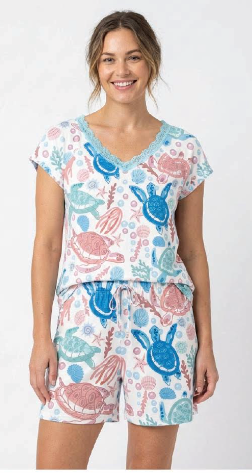 Sea Turtle PJ Set